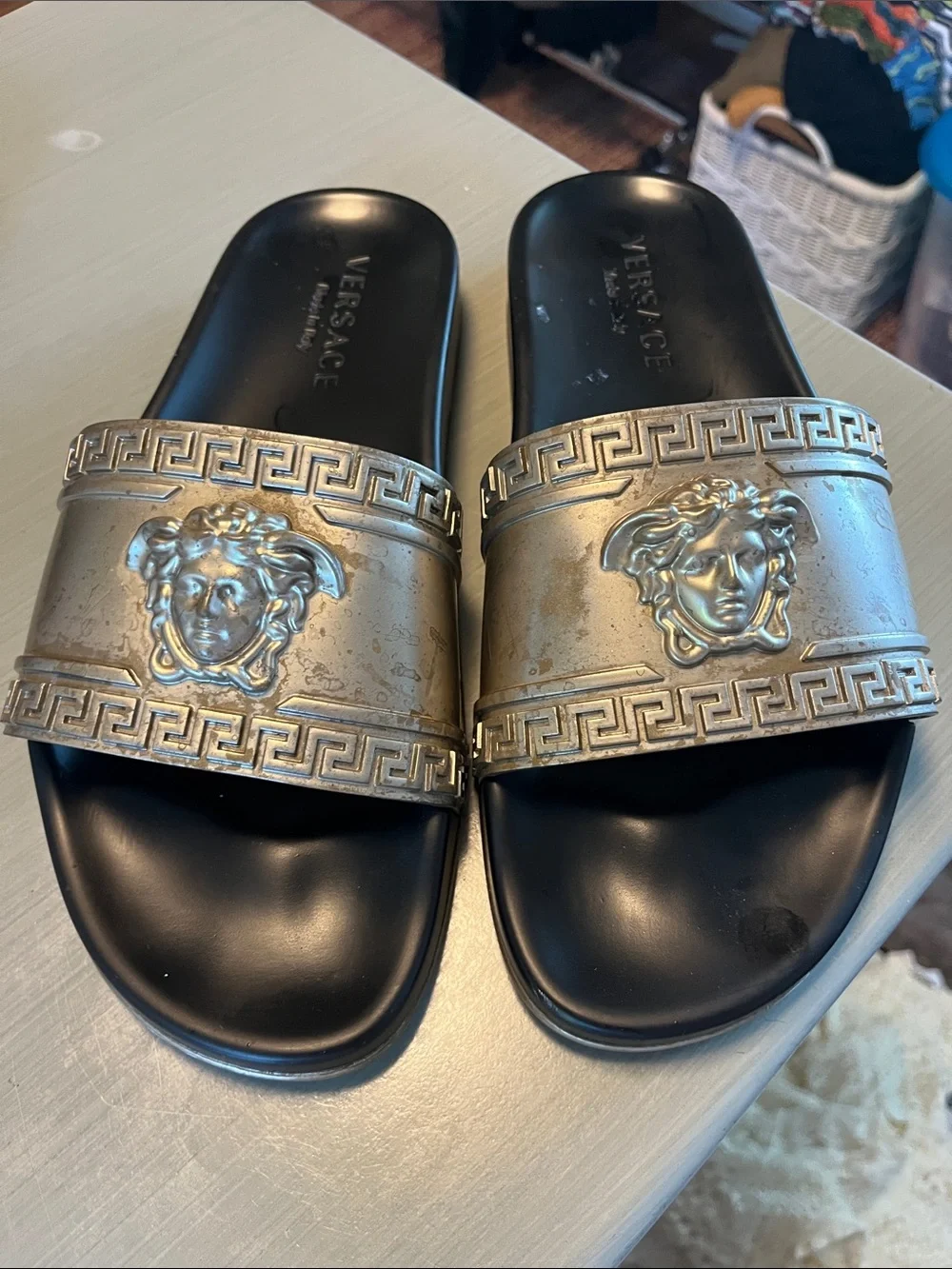 Versace Slides Sz 11?